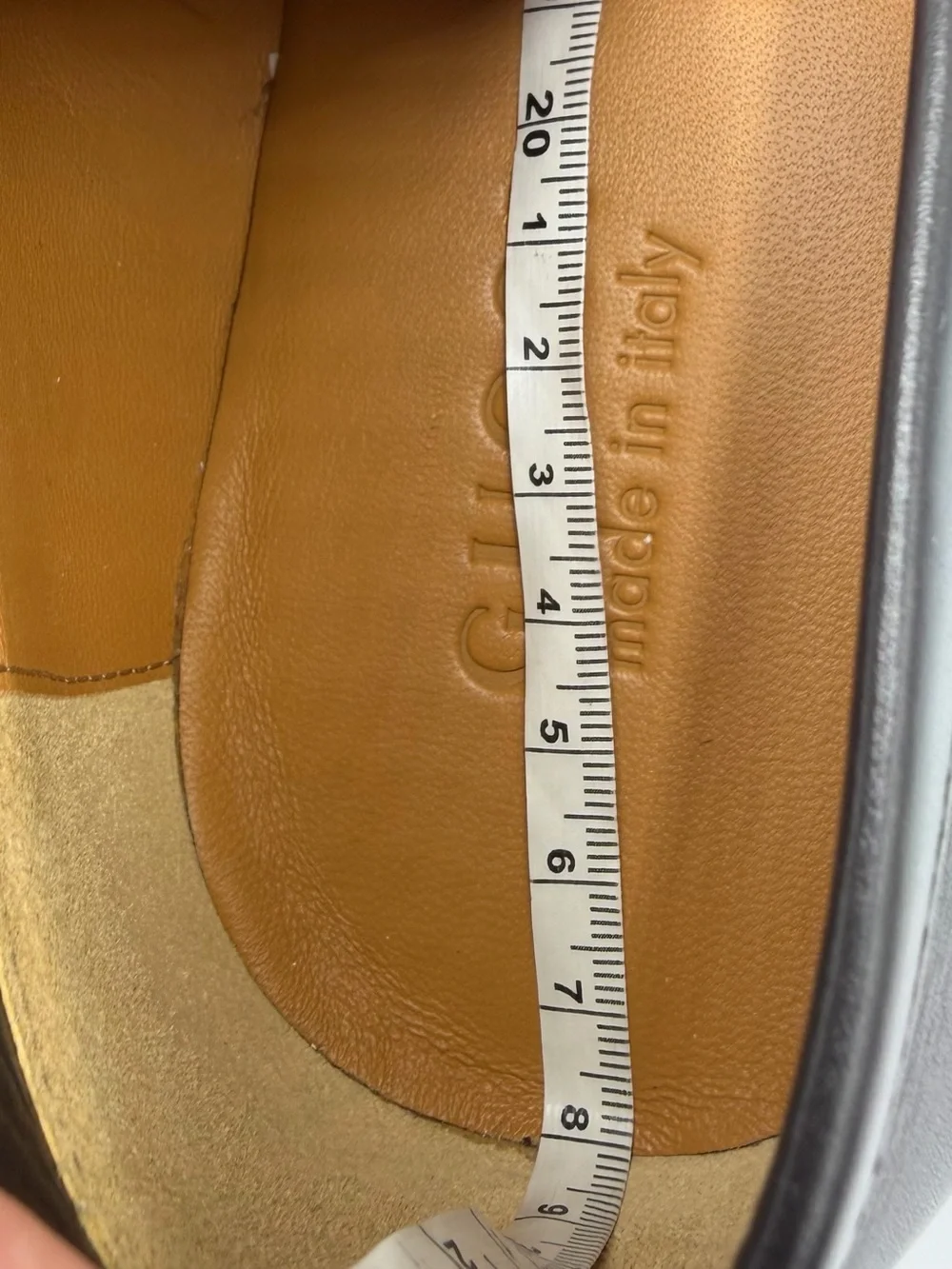 NIB Gucci Men’s GG Logo Monogram Jordaaan Brown Grey Horsebit Slip On Loafers